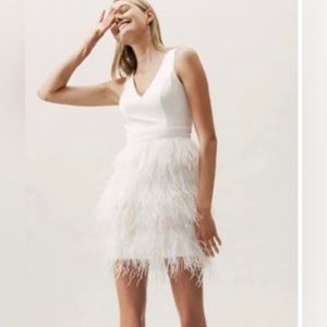 BHLDN | Anthem Mini Dress | White, Size Large